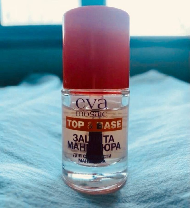 Защита маникюра, закрепитель лака для ногтей Eva mosaic. Новый. Цена 10 лари. — фото 1