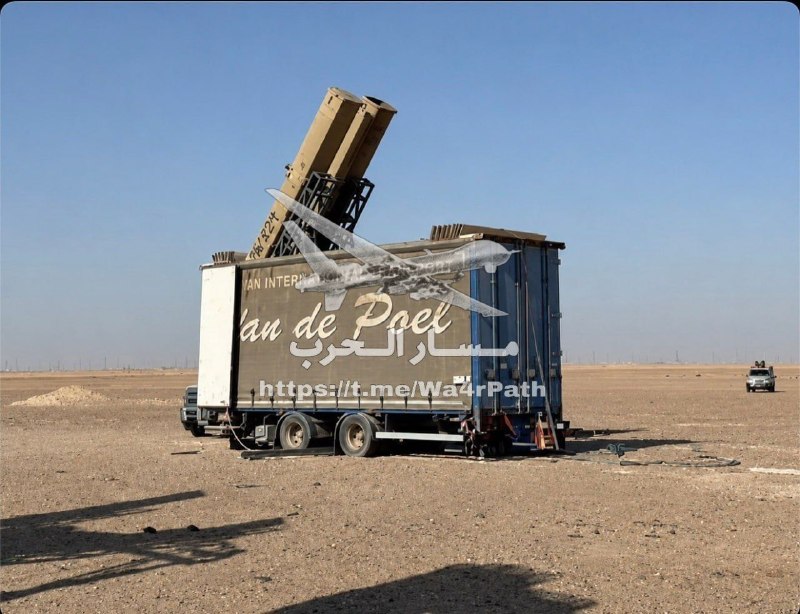 - 🇮🇶 משגר טילים בליסטיים של פתח-360 שהוסווה כמשאית אזרחית נמצא בעיראק.