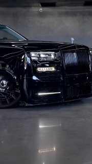 Rolls-Royce Phantom Mansory с салоном цвета Charles Blue, отделанным подушками M