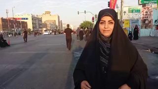 🎦 רחוב Damavand, צומת סבלן ונקודת ההתחלה של שביל הלוויה של המנהיג ההרוג