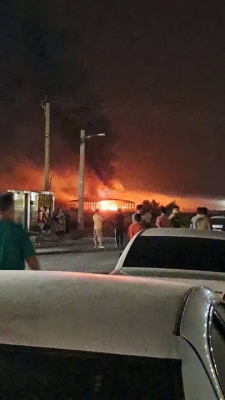 🚨🚨 תמונות חדשות של המתקפה הקרקעית האמריקנית על נמל התעופה Aghajari בעיר אומידייה, ח'וזסטן