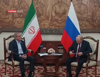 — 🇷🇺/🇮🇷 חדש: נשיא איראן פז'קיאן קיים פגישה עם נשיא רוסיה ולדימיר פוטין
