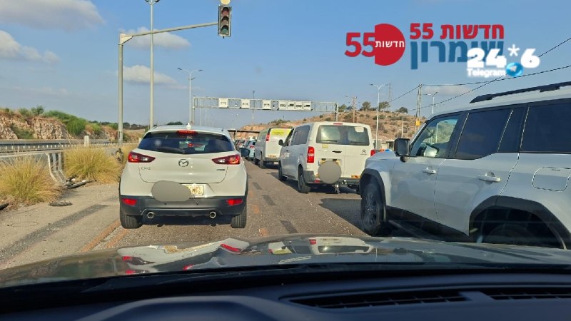 🇮🇱 כביש 5 למערב: בעקבות תאונת דרכים בין מסוף אורנית למחלף ראש העין, עומס תנועה כבד מאוד.