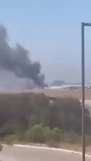 מטוס קרב חמקני F-35B של חיל הנחתים האמריקאי התרסק ליד בסיס מיראמר בסן דייגו, קליפורניה.