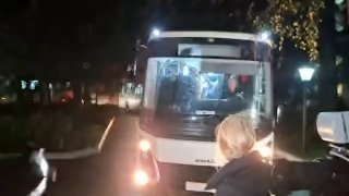 תושבי אלשקי המפונים נלקחו לבית המעצר הזמני בסימפרופול, כך מדווח כתב TASS.