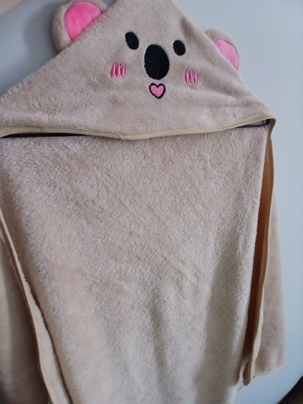 Продам новое детское банное полотенце с капюшоном — фото 1