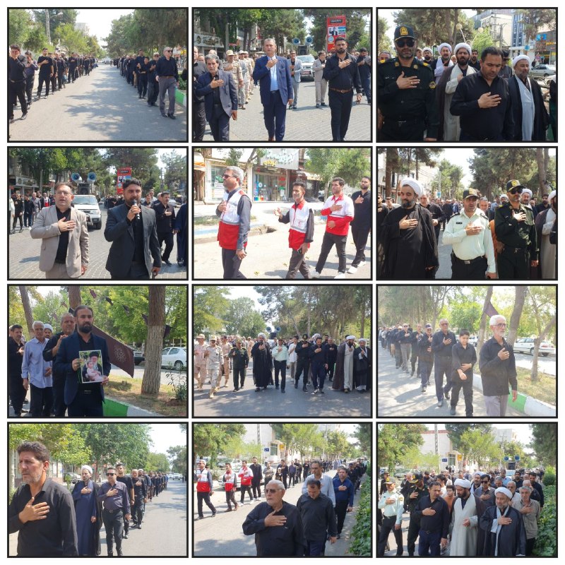 پایگاه خبری تحلیلی آذربـایجان امـروز: 🏴دسته عزاداری شهادت امام رضا (ع) در پارس آباد◾️مراسم دسته عزاداری شهادت امام هشتم شیعیان علی ابن موسی‌الرضا (ع) با حضور 