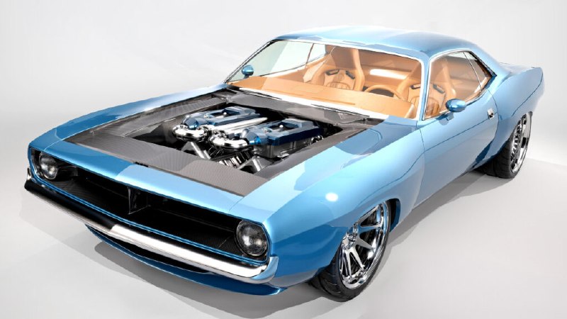 Bugatti W16 в кузове Plymouth ’Cuda — гениально или уже слишком?Зарубежные источ