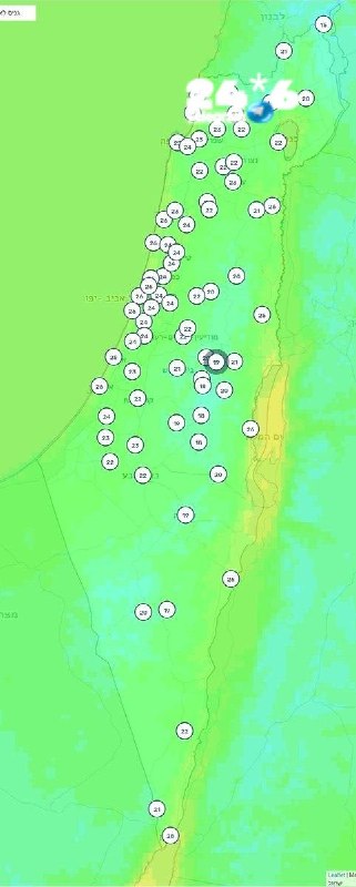 מזג אוויר נאה היום; ירידה קלה בטמפרטורות באזורי ההרים