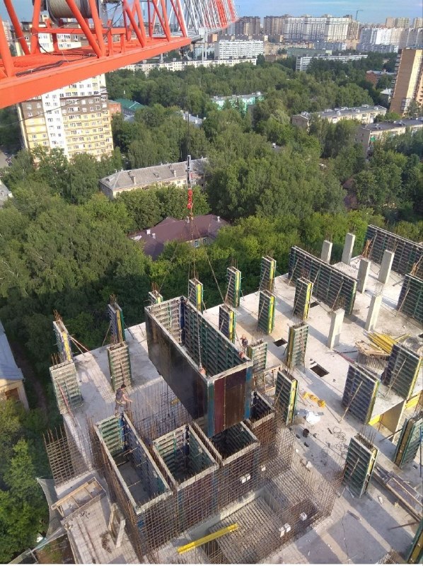 Вот так строили элитный ЖК «Бригантина