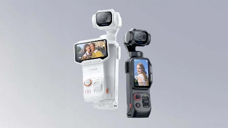ترنجی: دوربین گیمبال Insta360 Luna Pro معرفی شد؛ رقیب DJI Osmo Pocket 4 با فیلمبرداری 8K و نمایشگر OLED جداشدنی🔥 @toranji1️⃣ خ