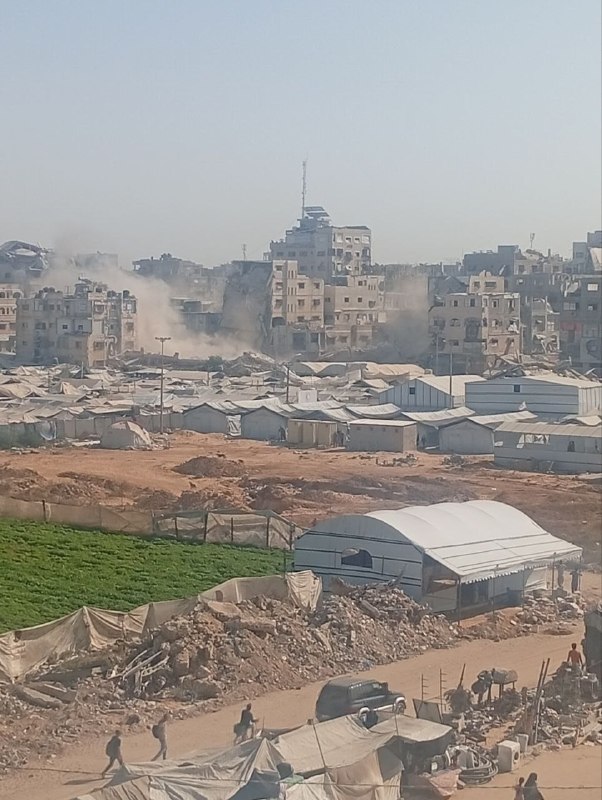 Urgent: Wounded by an occupation bomb near "Ard al-Shanti" north of Sheikh Radwan neighborhood, north of Gaza City.