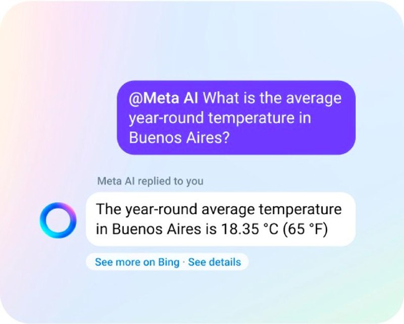🚀 超重量级玩家 Meta AI 终于来了 ～Meta 刚刚低调宣布，正式加入AIGC 新世界的战役，计划率先在WhatsApp、Instagram和Messenger上获得类似ChatGPT的对话体验