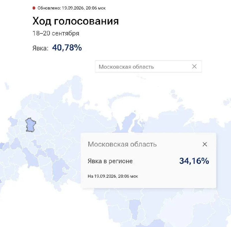 Важен каждый голос: приходите на выборы в Долгопрудном!