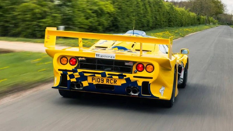 В Великобритании продают уникальный McLaren F1 GTR Long Tail за безумные 20 МИЛЛИОНОВ долларов. 2