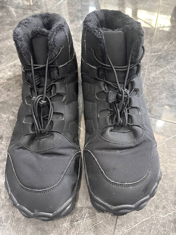 Ботинки зимние черные