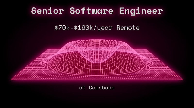 Web3 Senior Software Engineer $63k - $95k Remote at Coinbase
