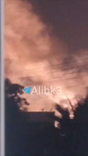 ערימות עשן עולות מהעיר צ'באהר שבאיראן