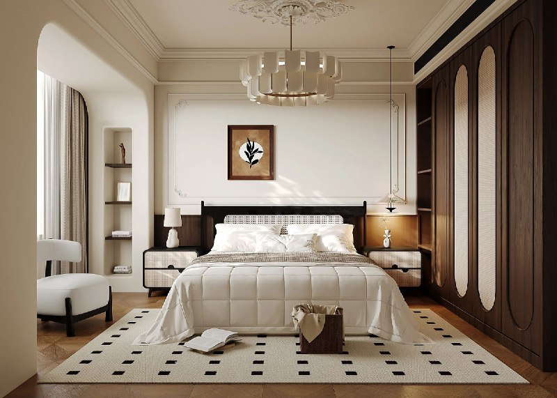 Погрузитесь в изысканный мир французского дизайна, взглянув на шикарную квартиру, в которой неоклассическое величие сочетается с современной утонче... - изображение 4 - сочетается, погрузитесь, изысканный