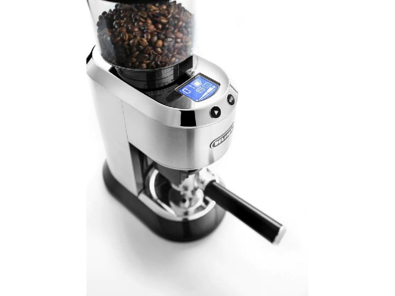 🌸پخش اکرامی🌸عمده فروشی ( صالح اباد ): 🔱آسیاب قهوه دلونگی مدل DELONGHI KG 521.M 🔱 ساخت چین توان ۱۵۰ وات ظرفیت مخزن ۳۵۰ گرم مناسب مصرف خانگی و کافه درجات اسیاب