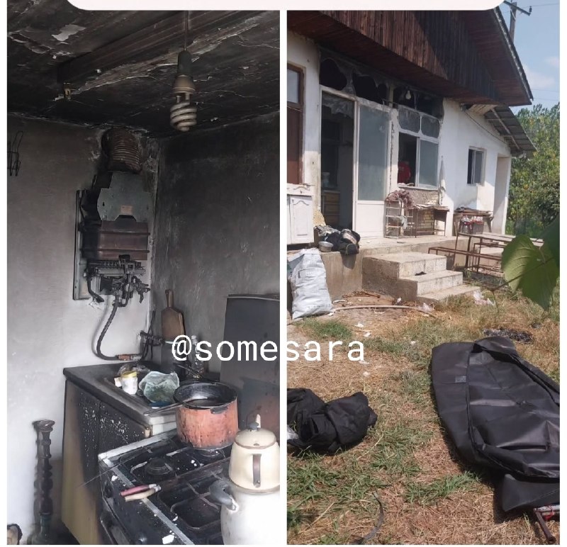 🍀 Somesara: 📍حادثه انفجار گاز در روستای پیشخانمتاسفانه این حادثه موجب فوت یک مرد حدود 60 ساله و مصدومیت یک خانوم شدکانون انفجار توسط
