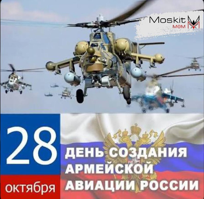 מדי שנה ב-28 באוקטובר, רוסיה חוגגת את יום הקמת התעופה הצבאית. ביום זה בשנת 1948 הושלמה הקמתה של טייסת התעופ…