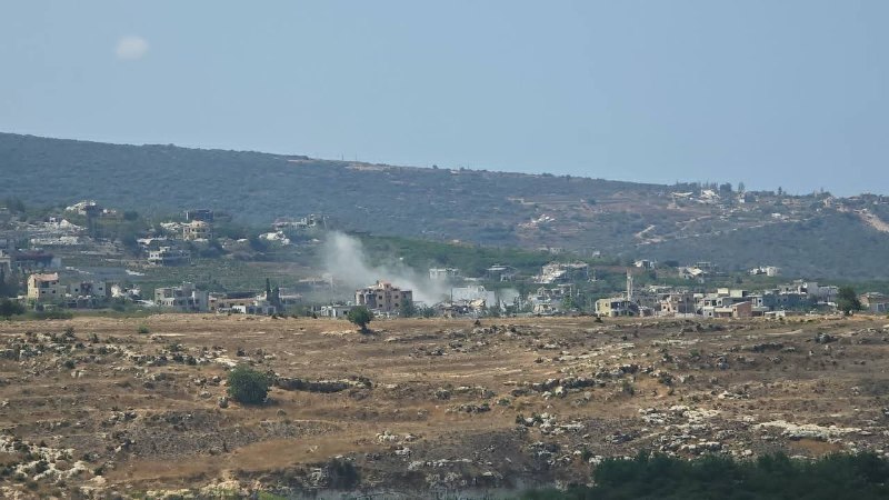הפצצת ארטילריה כוונה לעיר מנסורי