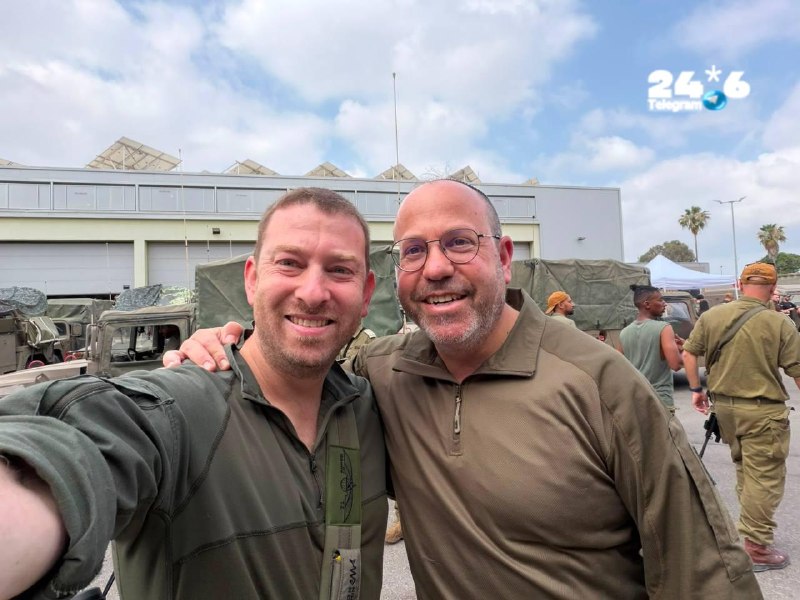 🇮🇱 מנכ"ל מפלגת הציונות הדתית יהודה ולד וחבר המפלגה החדש צביקה מור יצאו הבוקר ל-100 ימי מילואים בגבול הצפון.