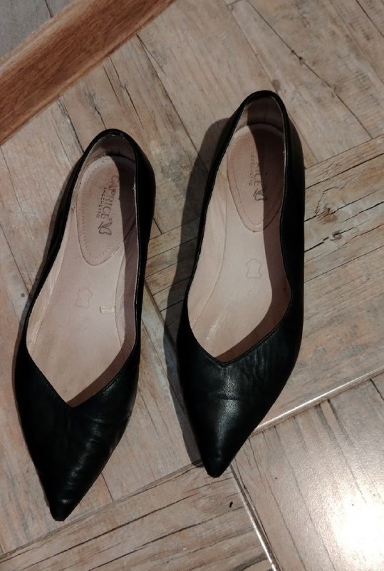 Балетки. Туфли с острым носом — фото 1