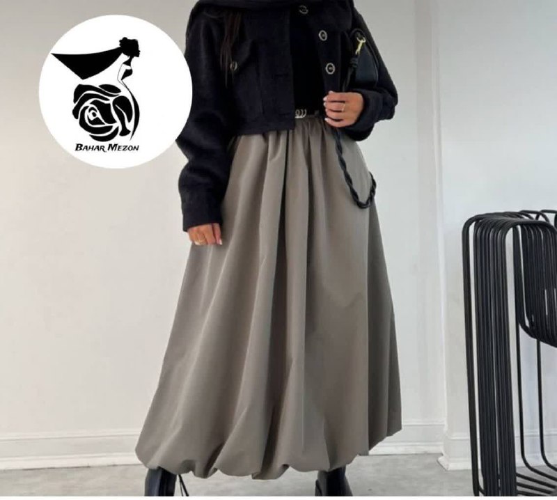 مزون بهار👗🪡: 👗 🧵 🪡دامن پایین گِت جنس پارچه بارونیhttps://t.me/meson_bahar