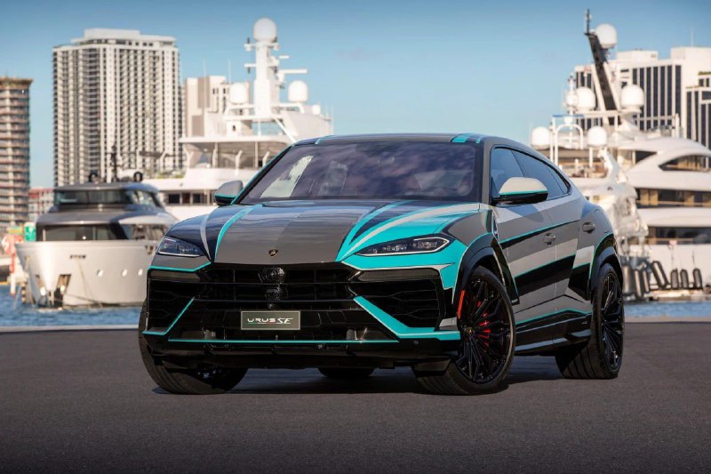 Гибридный Lamorghini Urus получил версию посвященную Майами 3