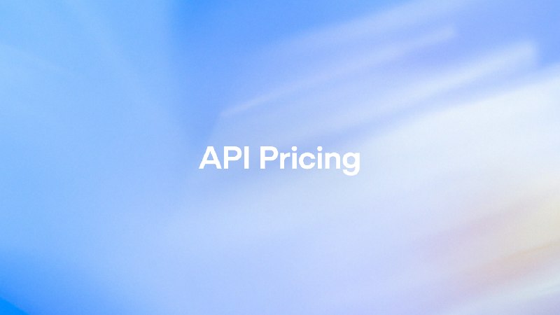 OpenAI API Pricing