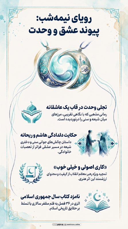 راسخون | مجله سبک زندگی: 🟠 کتاب ( رمان ) رویای نیمه‌شب🔸کتاب رویای نیمه شب اثر مظفر سالاری را انتشارات کتابستان معرفت منتشر کرده است. این اثر که م