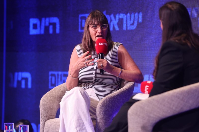 מיכל כהן, מנכ"לית קרן רש"י ב"וועידת ישראל היום":