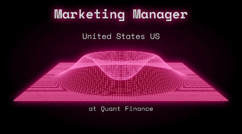 Web3 Marketing Manager United States US at Quant Finance