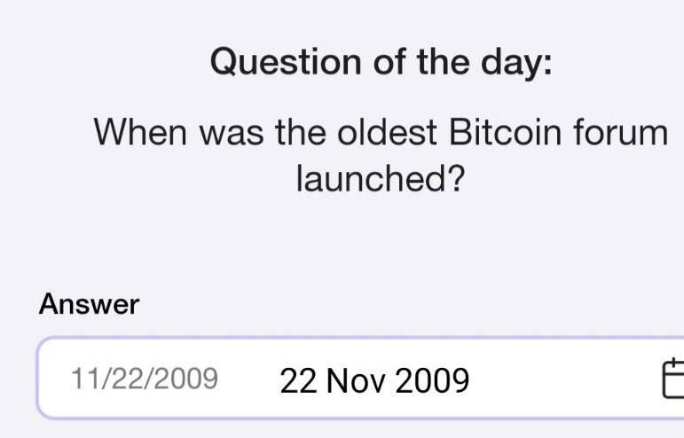 Catizen: 🌀 سوال روزانه تایم فارم 21 مرداد. ✅ جواب : 🍁 22 Nov 2009 🍁. . 🟠 ربات تایم فارم 👈🏼 Timefarm. 🔴 https://t.me/addlist/4JD9u