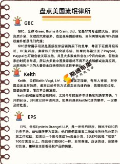 美国流氓律所盘点一下美国的常见流氓律所[翻白眼]#亚马逊 #TRO #tro和解应诉