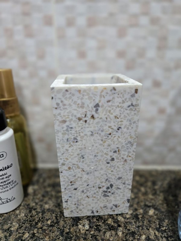 Стаканчик для зубных щеток, камень, jysk