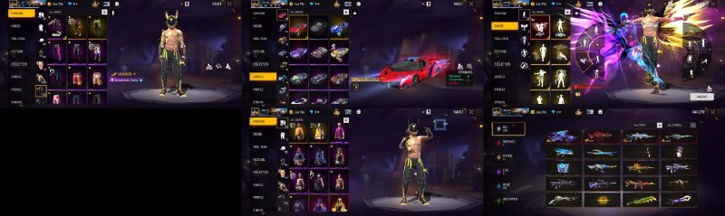 دنیای اکانت فری فایر freefire: 1️⃣ کد : 37359💪 لول اکانت : 62🌍 سرور: خاورمیانه💰 قیمت : ۶/۵🔫 دارایی اکانت : ۲ تا کتابنزدیک پرایم ۶بقیش تو عکس مشخصهلینک