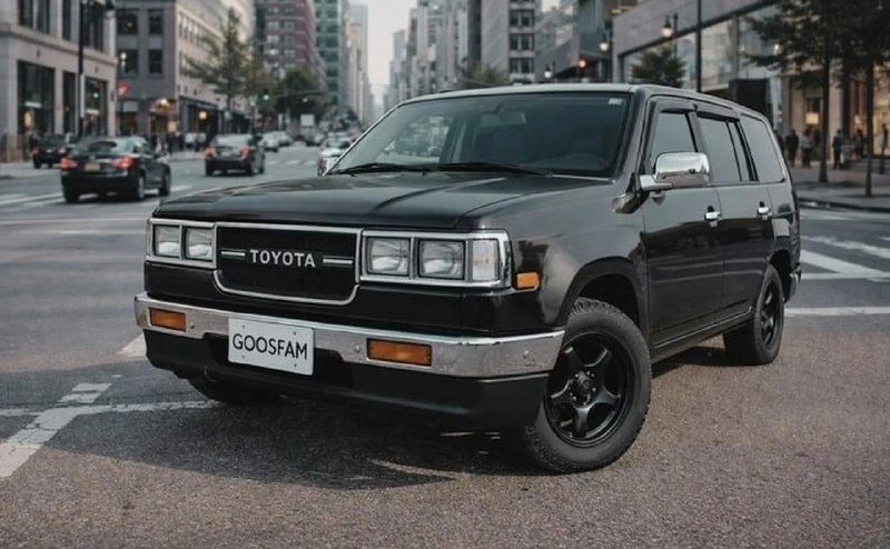 Toyota Probox превратили в мини-Land Cruiser 60 Японское ателье Goosfam представ