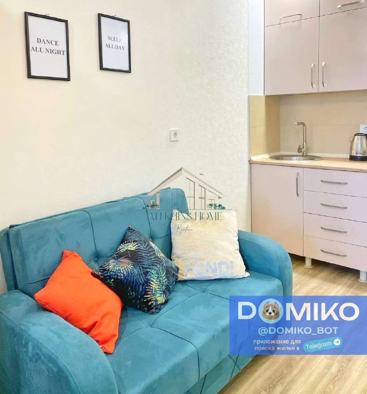 студия, 23 этаж, 27 кв/м — фото 1