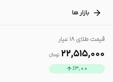کنگاورخبر: طلا ۲۲.۵ میلیون رو رد کردحبابش داره به صفر نزدیک میشه@kangavarkhabar