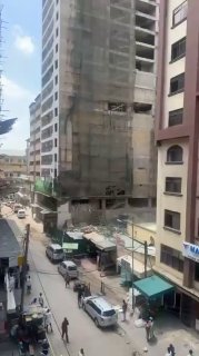 Flash: A high-rise building collapses in the capital of Kenya in Nairobi, fear of casualties.