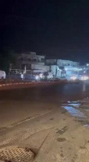 תנועת עקירה מהעיר נבטי לאחר הפשיטה על שכונת אלמסלח