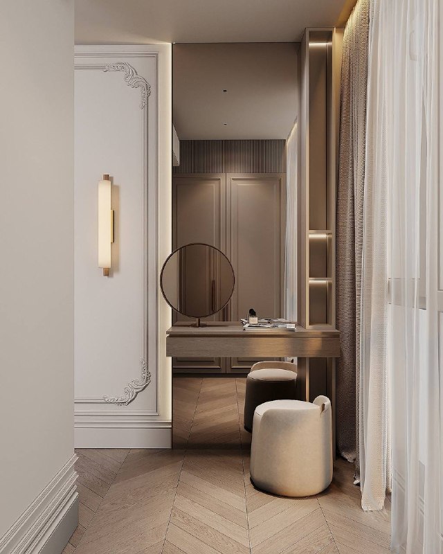 Красивая элегантная спальня. Сохраняйте! Дизайнер Valerias Design Мы в Мах - изображение 1 - красивая, элегантная, спальня