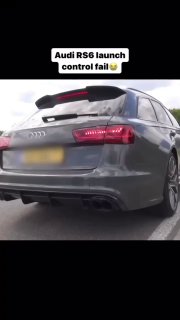 “Бодрый” лаунч на RS6 🥲