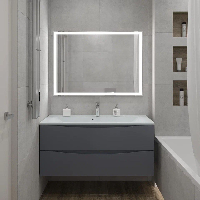 К нам обратились заказчики за разработкой интерьера для части квартиры Перед нами стояла задача создать интерьер в базовых тонах. Кухня-гостиная - ... - изображение 9 - части, квартиры, интерьер