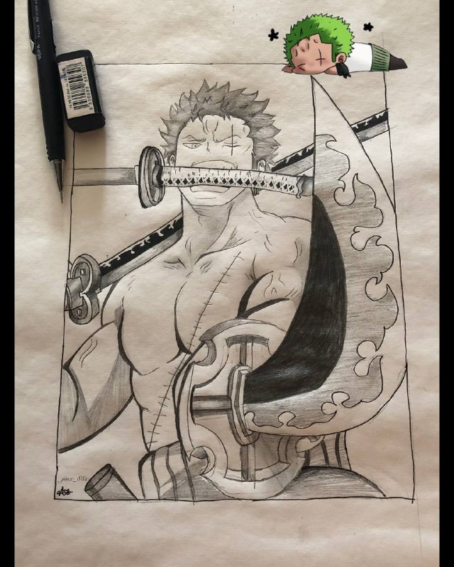 𝐎𝐍𝐄 𝐏𝐈𝐄𝐂𝐄 𝐀𝐖: ✏️|jinx_88x 🌈#FanArt🍖#OnePiece ⚫️#AnimWorld ☠️ @onepiecesfmking ☠️