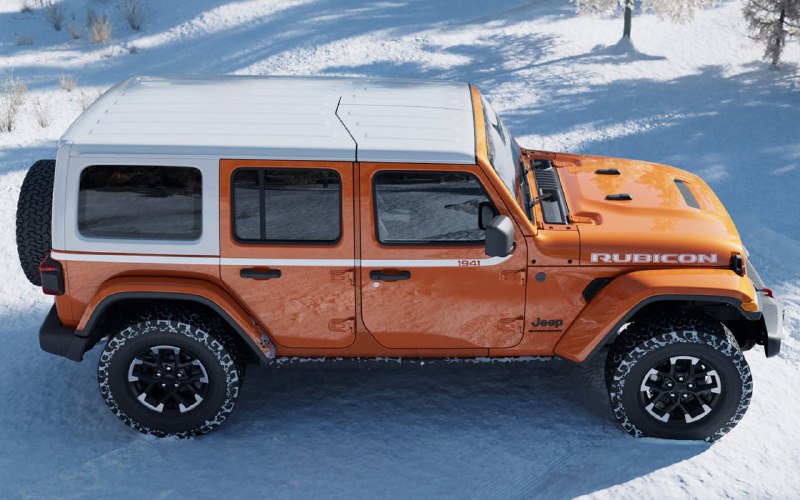 Jeep представил ретро-спецверсию Wrangler 3