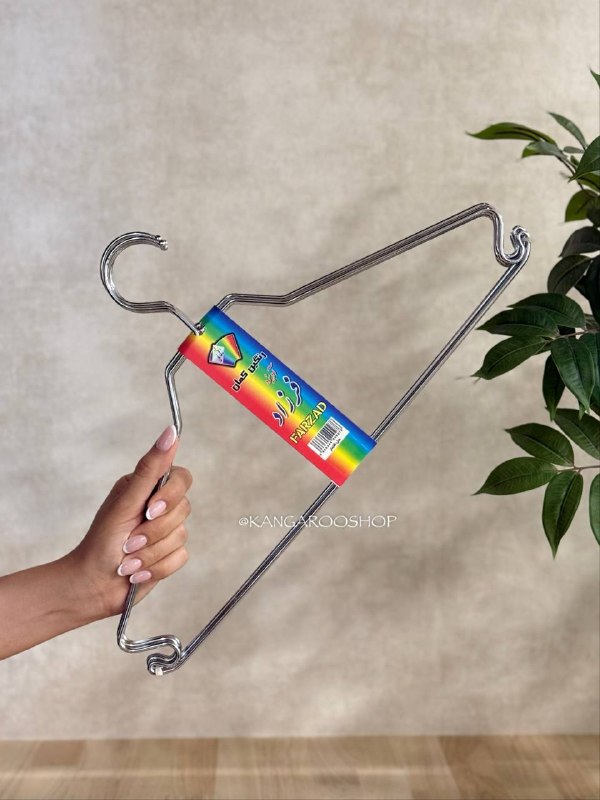 Kangarooshop: ⭐ محصول جدید ⭐⚡ آویز ۶ عددی رنگین کمان قلابدار کروم فرزاد کد ۳۳۱✔️📦۳۰ عدد✔️قيمت: ۱۹۹۰۰۰ ت🆔كانال فروشگاه👇🏻@KangarooshopII